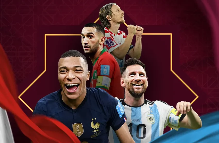  Melhores da Copa do Mundo: veja destaques dos semifinalistas Messi, Mbappé, Modric e Ziyech.