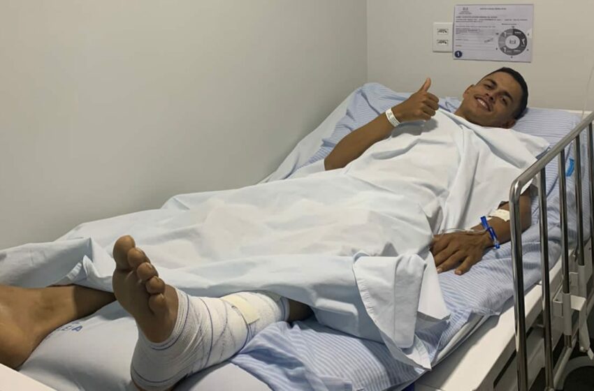  Cirurgia do jogador Guto do Real Sociedade foi um sucesso.