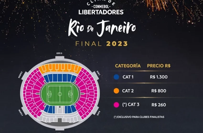  Final da Libertadores: venda de ingressos para Fluminense x Boca Juniors começa na segunda-feira; saiba como comprar.